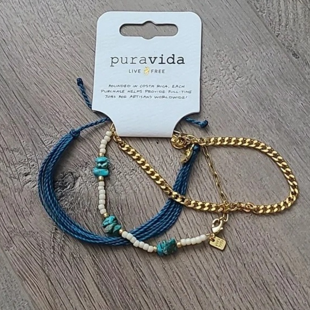 Pura Vida Bracelet The Atlantic Stack